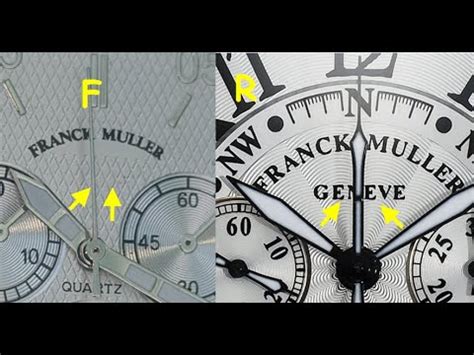 how to tell a fake franck muller watch|frank muller watch identification.